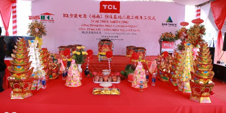 Tổ chức lễ khởi công giá rẻ tại Hưng Yên